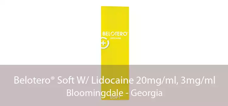 Belotero® Soft W/ Lidocaine 20mg/ml, 3mg/ml Bloomingdale - Georgia