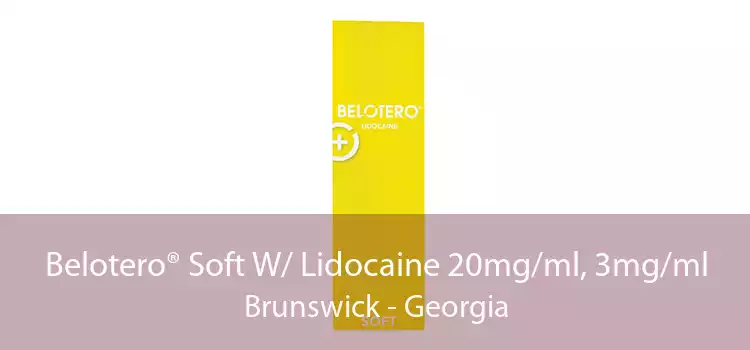 Belotero® Soft W/ Lidocaine 20mg/ml, 3mg/ml Brunswick - Georgia
