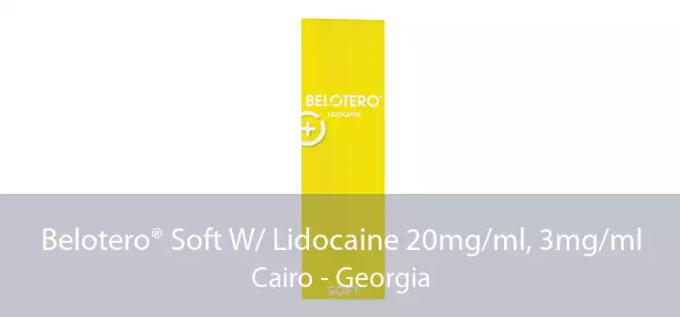 Belotero® Soft W/ Lidocaine 20mg/ml, 3mg/ml Cairo - Georgia