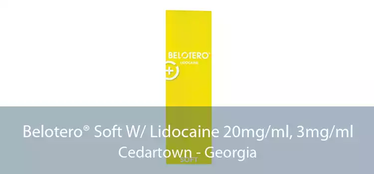 Belotero® Soft W/ Lidocaine 20mg/ml, 3mg/ml Cedartown - Georgia