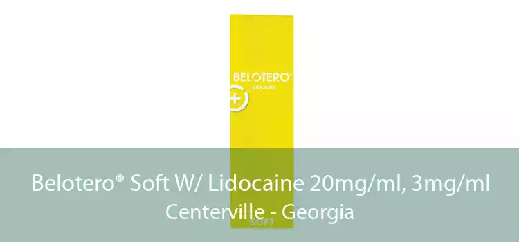 Belotero® Soft W/ Lidocaine 20mg/ml, 3mg/ml Centerville - Georgia