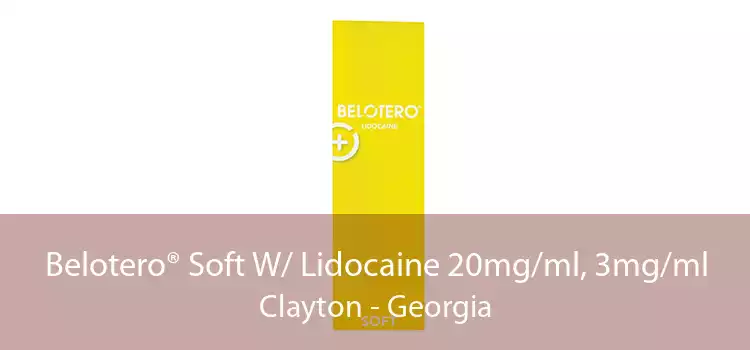 Belotero® Soft W/ Lidocaine 20mg/ml, 3mg/ml Clayton - Georgia
