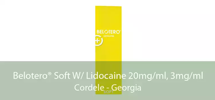 Belotero® Soft W/ Lidocaine 20mg/ml, 3mg/ml Cordele - Georgia