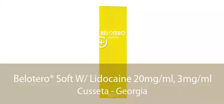 Belotero® Soft W/ Lidocaine 20mg/ml, 3mg/ml Cusseta - Georgia