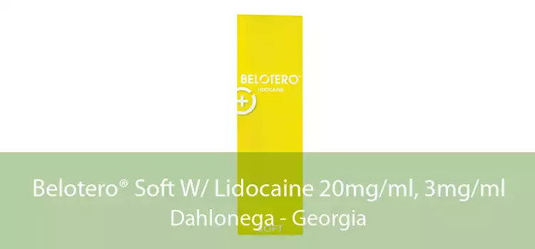 Belotero® Soft W/ Lidocaine 20mg/ml, 3mg/ml Dahlonega - Georgia
