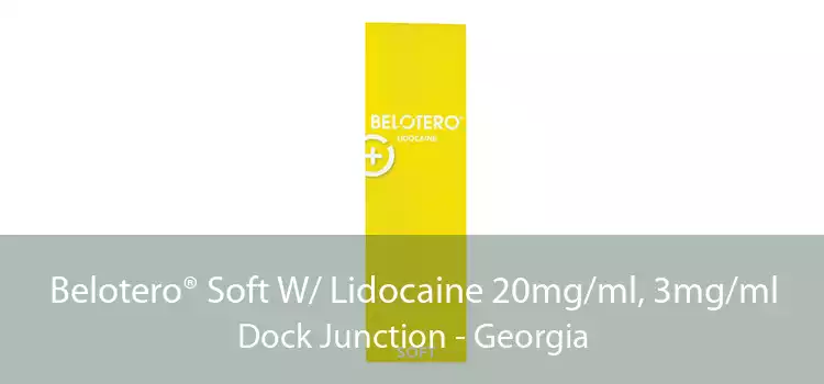 Belotero® Soft W/ Lidocaine 20mg/ml, 3mg/ml Dock Junction - Georgia