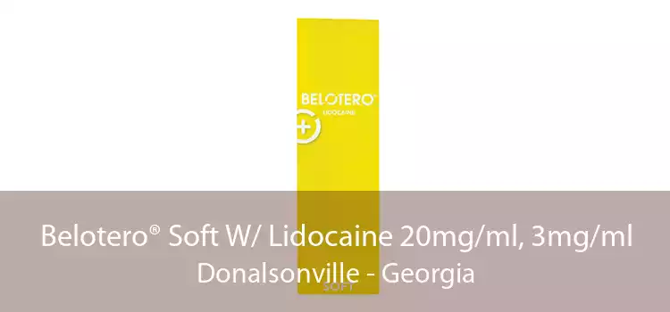 Belotero® Soft W/ Lidocaine 20mg/ml, 3mg/ml Donalsonville - Georgia