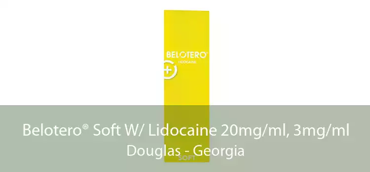 Belotero® Soft W/ Lidocaine 20mg/ml, 3mg/ml Douglas - Georgia