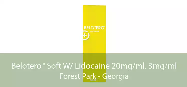 Belotero® Soft W/ Lidocaine 20mg/ml, 3mg/ml Forest Park - Georgia