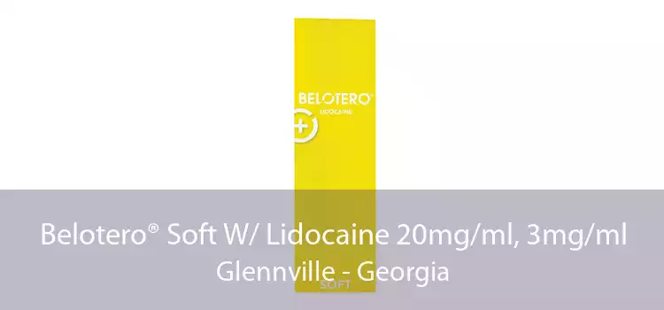 Belotero® Soft W/ Lidocaine 20mg/ml, 3mg/ml Glennville - Georgia