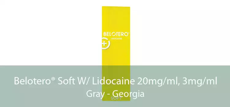 Belotero® Soft W/ Lidocaine 20mg/ml, 3mg/ml Gray - Georgia