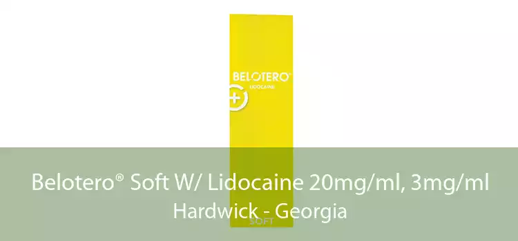 Belotero® Soft W/ Lidocaine 20mg/ml, 3mg/ml Hardwick - Georgia