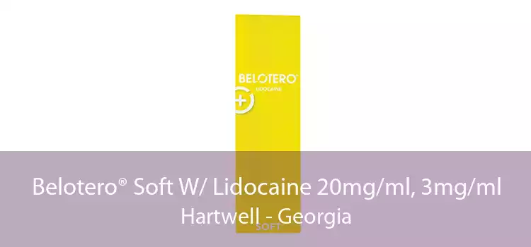 Belotero® Soft W/ Lidocaine 20mg/ml, 3mg/ml Hartwell - Georgia