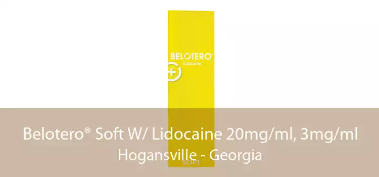 Belotero® Soft W/ Lidocaine 20mg/ml, 3mg/ml Hogansville - Georgia