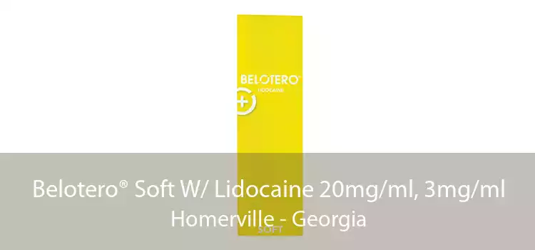 Belotero® Soft W/ Lidocaine 20mg/ml, 3mg/ml Homerville - Georgia