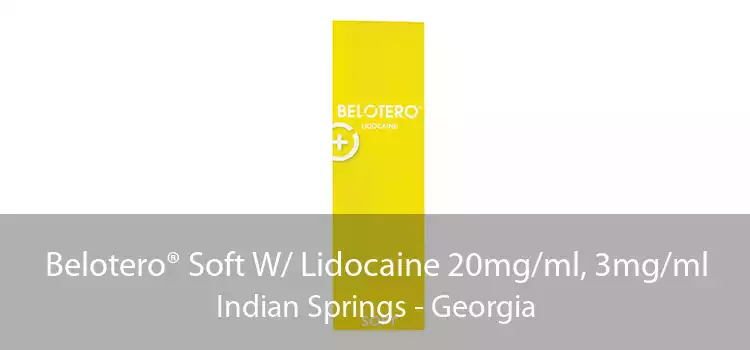 Belotero® Soft W/ Lidocaine 20mg/ml, 3mg/ml Indian Springs - Georgia