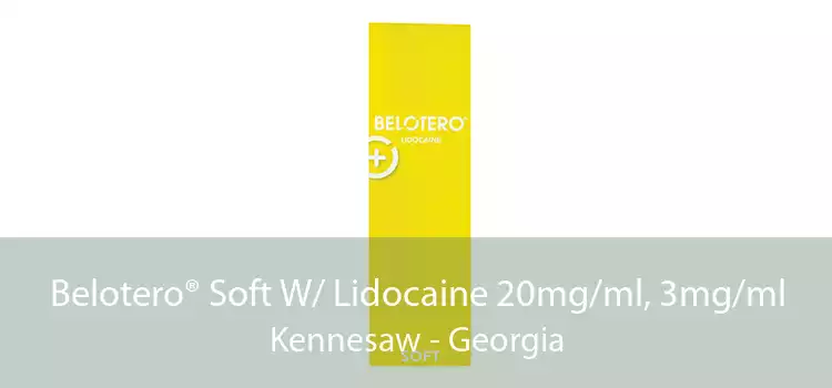 Belotero® Soft W/ Lidocaine 20mg/ml, 3mg/ml Kennesaw - Georgia