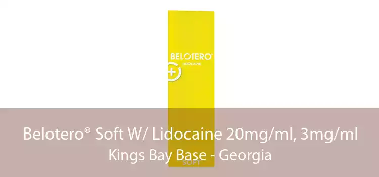 Belotero® Soft W/ Lidocaine 20mg/ml, 3mg/ml Kings Bay Base - Georgia