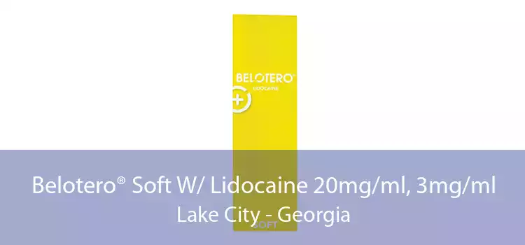 Belotero® Soft W/ Lidocaine 20mg/ml, 3mg/ml Lake City - Georgia