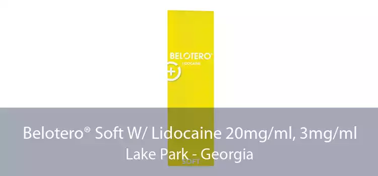 Belotero® Soft W/ Lidocaine 20mg/ml, 3mg/ml Lake Park - Georgia