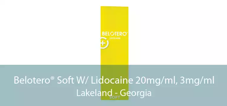 Belotero® Soft W/ Lidocaine 20mg/ml, 3mg/ml Lakeland - Georgia