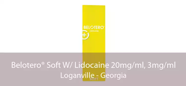 Belotero® Soft W/ Lidocaine 20mg/ml, 3mg/ml Loganville - Georgia