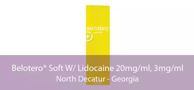 Belotero® Soft W/ Lidocaine 20mg/ml, 3mg/ml North Decatur - Georgia