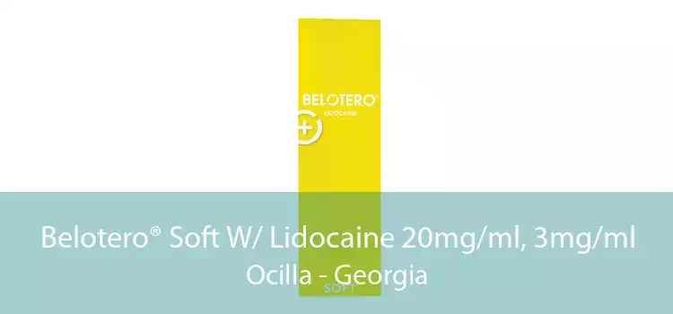 Belotero® Soft W/ Lidocaine 20mg/ml, 3mg/ml Ocilla - Georgia