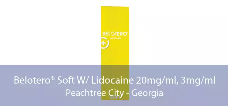 Belotero® Soft W/ Lidocaine 20mg/ml, 3mg/ml Peachtree City - Georgia