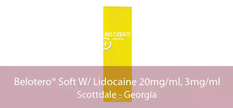 Belotero® Soft W/ Lidocaine 20mg/ml, 3mg/ml Scottdale - Georgia