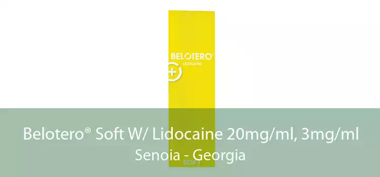 Belotero® Soft W/ Lidocaine 20mg/ml, 3mg/ml Senoia - Georgia