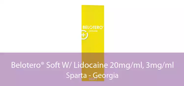 Belotero® Soft W/ Lidocaine 20mg/ml, 3mg/ml Sparta - Georgia
