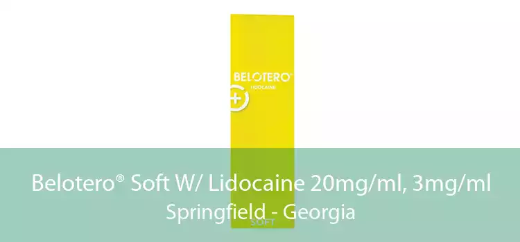Belotero® Soft W/ Lidocaine 20mg/ml, 3mg/ml Springfield - Georgia