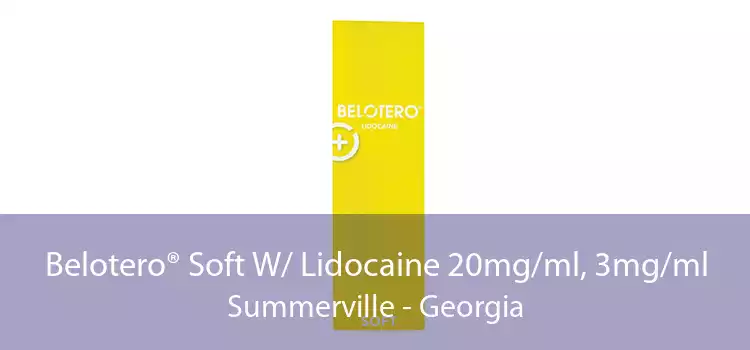 Belotero® Soft W/ Lidocaine 20mg/ml, 3mg/ml Summerville - Georgia
