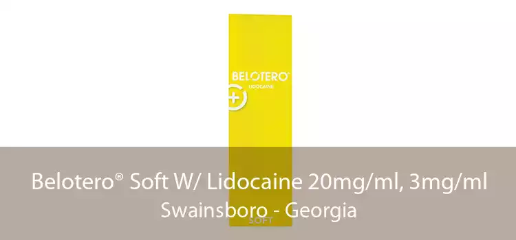 Belotero® Soft W/ Lidocaine 20mg/ml, 3mg/ml Swainsboro - Georgia