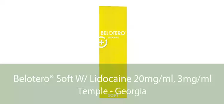 Belotero® Soft W/ Lidocaine 20mg/ml, 3mg/ml Temple - Georgia