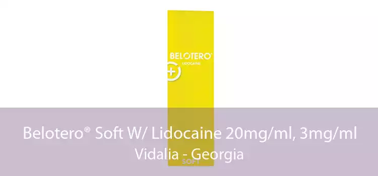 Belotero® Soft W/ Lidocaine 20mg/ml, 3mg/ml Vidalia - Georgia