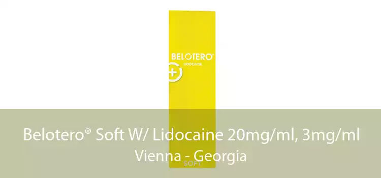 Belotero® Soft W/ Lidocaine 20mg/ml, 3mg/ml Vienna - Georgia