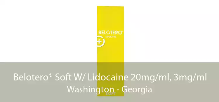 Belotero® Soft W/ Lidocaine 20mg/ml, 3mg/ml Washington - Georgia