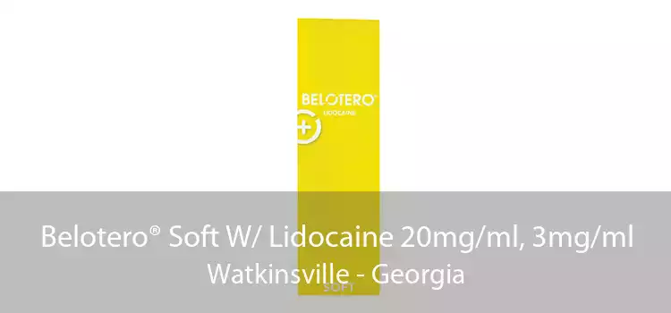 Belotero® Soft W/ Lidocaine 20mg/ml, 3mg/ml Watkinsville - Georgia