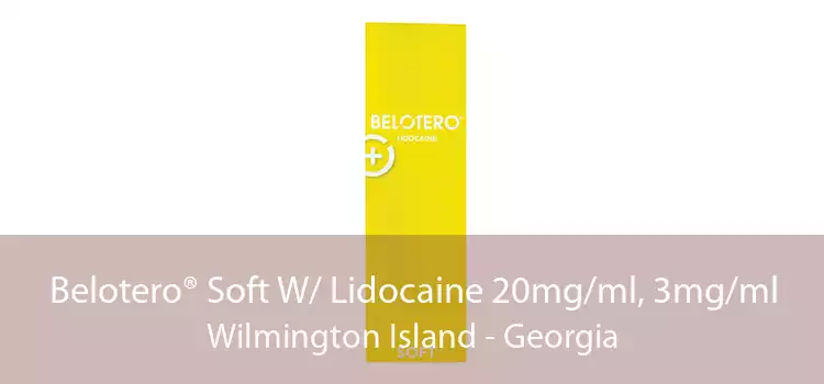 Belotero® Soft W/ Lidocaine 20mg/ml, 3mg/ml Wilmington Island - Georgia