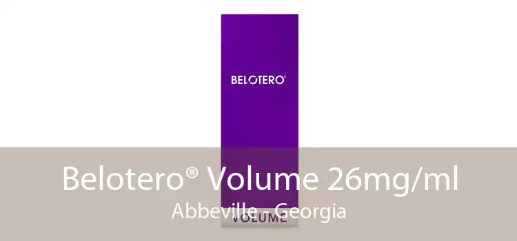 Belotero® Volume 26mg/ml Abbeville - Georgia