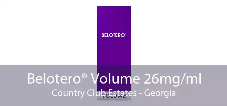 Belotero® Volume 26mg/ml Country Club Estates - Georgia