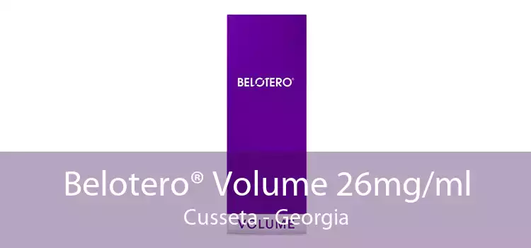Belotero® Volume 26mg/ml Cusseta - Georgia