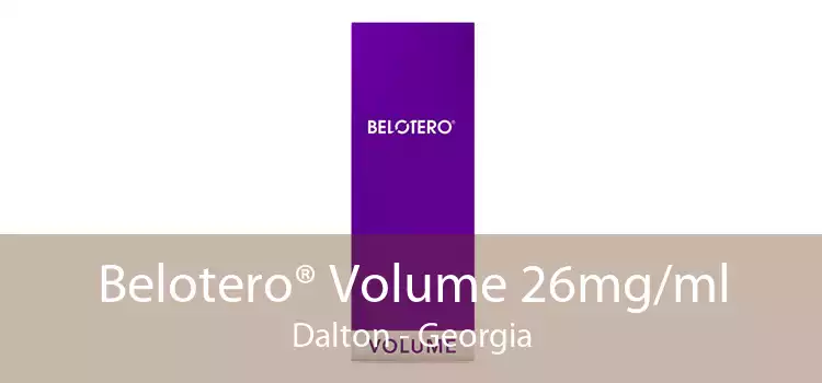 Belotero® Volume 26mg/ml Dalton - Georgia