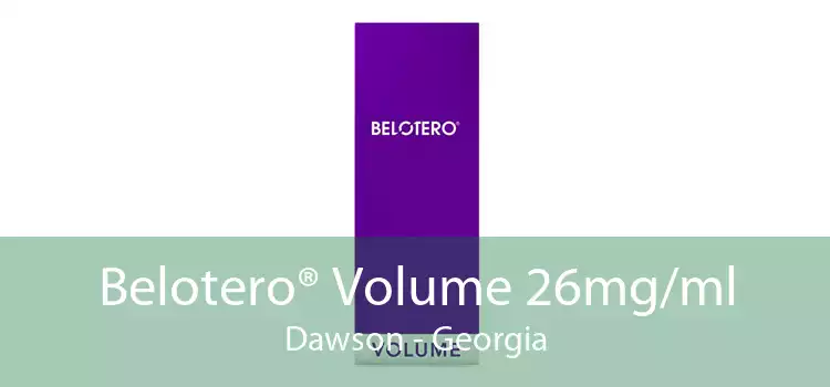 Belotero® Volume 26mg/ml Dawson - Georgia
