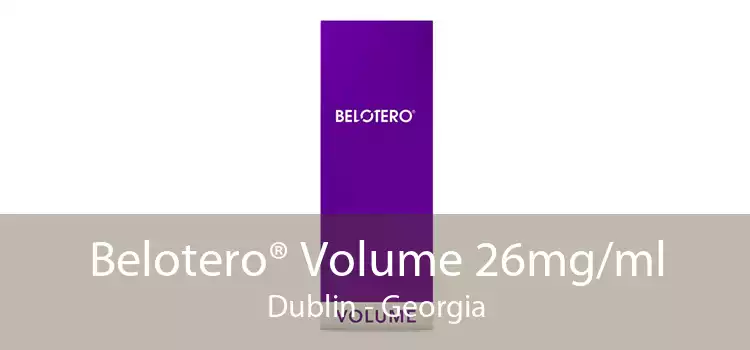 Belotero® Volume 26mg/ml Dublin - Georgia