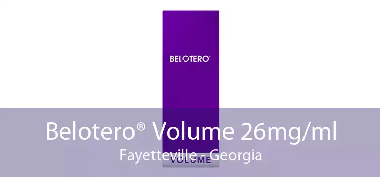 Belotero® Volume 26mg/ml Fayetteville - Georgia