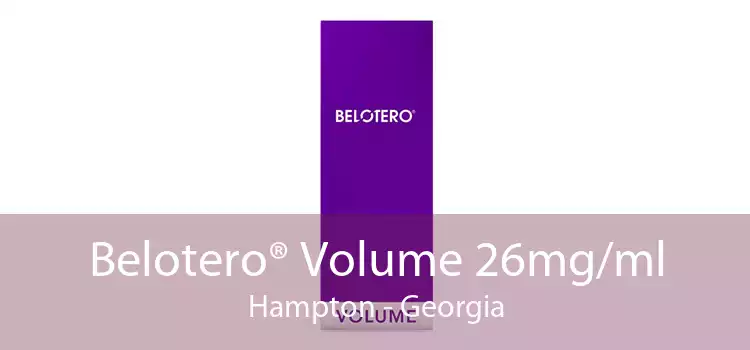 Belotero® Volume 26mg/ml Hampton - Georgia