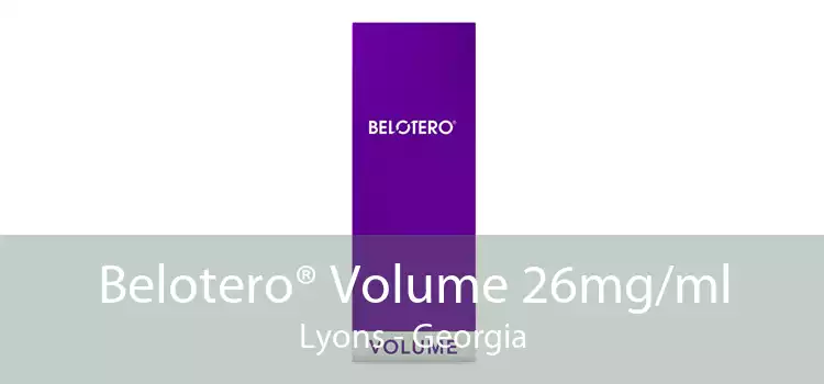 Belotero® Volume 26mg/ml Lyons - Georgia